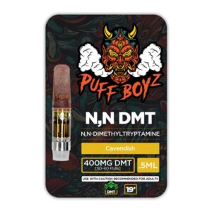 Puff Boyz -NN DMT 0.5ML(400MG) Cartridge - Cavendish Puff Boyz -NN DMT 0.5ML(400MG) Cartridge - Cavendish